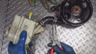 2005-2007 Ford Five Hundred power steering pump replacement
