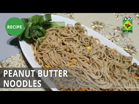 Peanut Butter Noodles Recipe | Dawat | Abida Baloch | Chinese Food