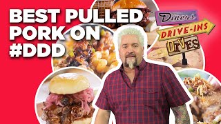 Craziest Ddd Pulled Pork Videos With Guy Fieri Diners Drive Ins And