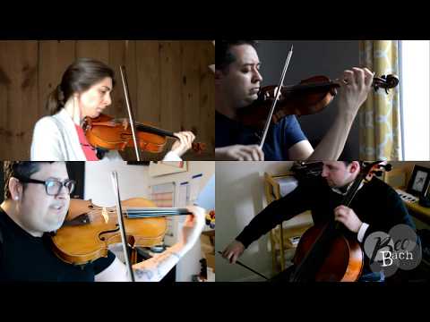 Art of Fugue - Contrapunctus I - Bach - In Isolation