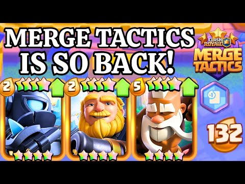 New Troops Are OVERPOWERED!! - Clash Royale Merge Tactic!