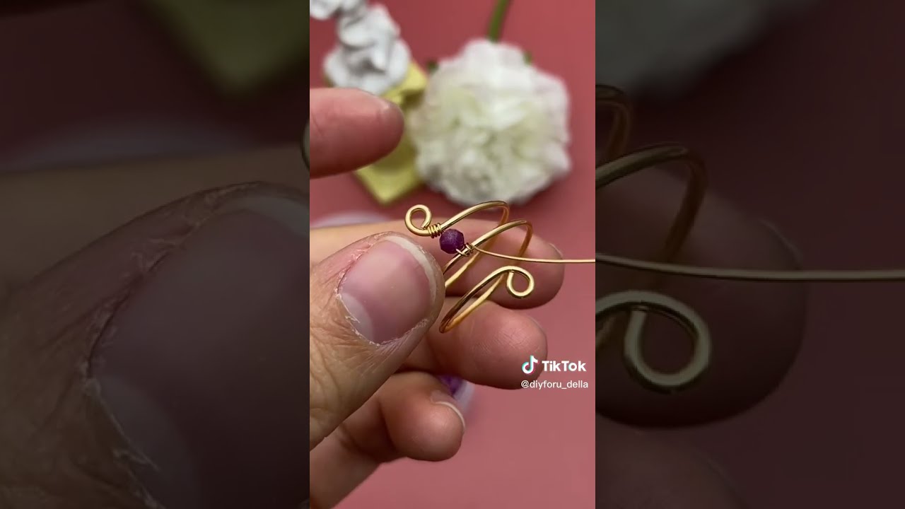 How to Make a Bead Ring | Step-by-Step Guide by DIYforu_Della_EU