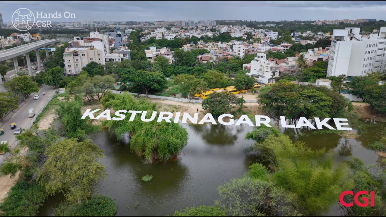 Kasturi Nagar Lake - YouTube Video 2