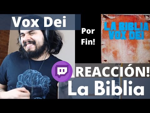 Músico Profesional REACCIONA a Vox Dei - La Biblia COMPLETO