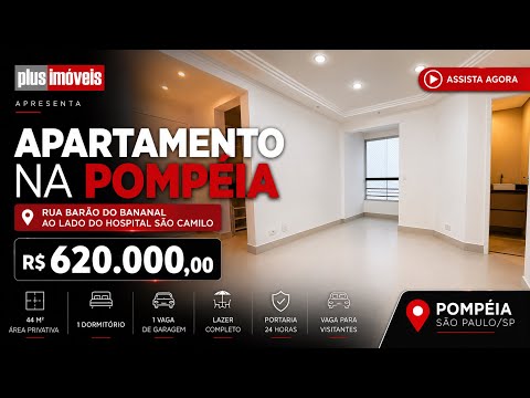 Vídeo do imóvel — Pompeia OPORTUNIDADE - Apartamento de 1 quarto