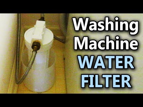 image-Does a washing machine need a water filter?