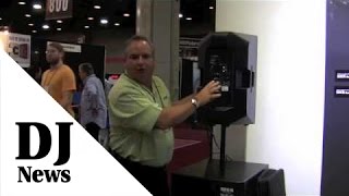 Video thumbnail for Yamaha DXR12 Self Powered Speaker: By Robbie Britton of the Disc Jockey News by discjockeynews