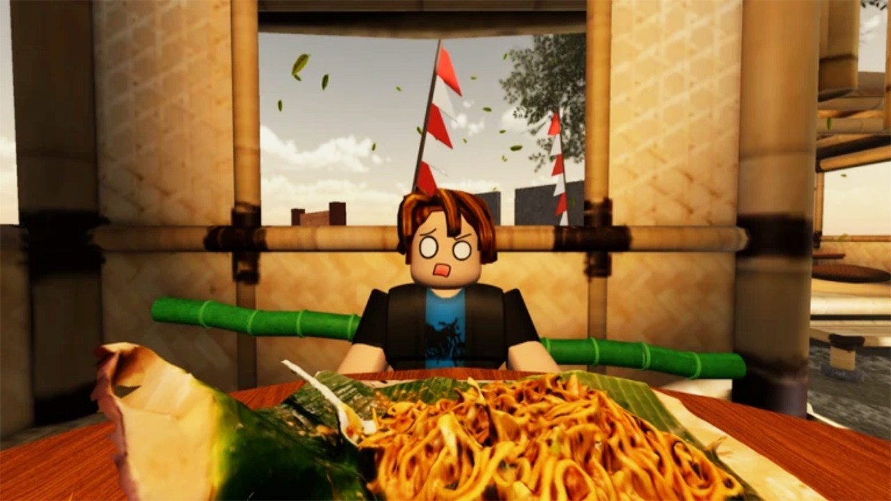 AKU COBA GAME ROBLOX RANDOM DI JAM NGABUBURIT....