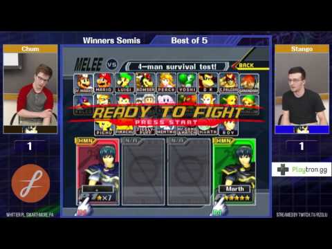 Event Match 12: Chum (Marth) vs Stango (Marth) - Winners Semis