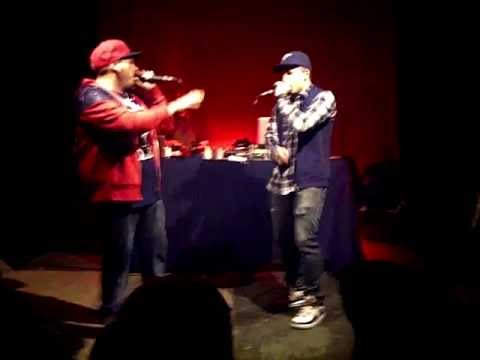 PUSH IT REAL - ENSI FREESTYLE + RISE BEATBOX Leoncavallo Milano 13/04/2012