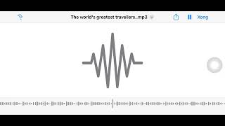 The worlds greatest travellers