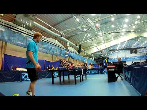 Jani Jormanainen vs Ukrainan pelaaja (Finland Open 2019)