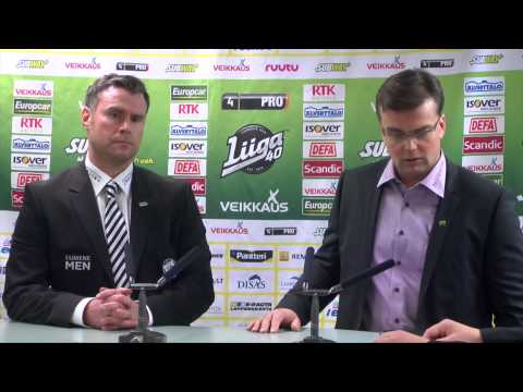11.12.2014 SaiPa - TPS lehdistötilaisuus