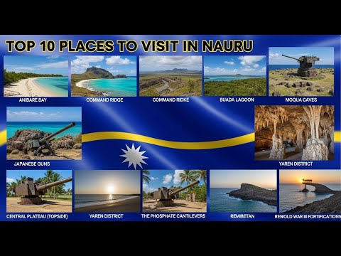 Top Ten Touristic Destinations in Nauru