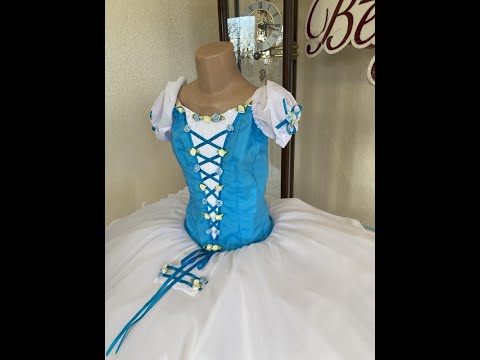 Stage ballet costume P 1408 - video 2