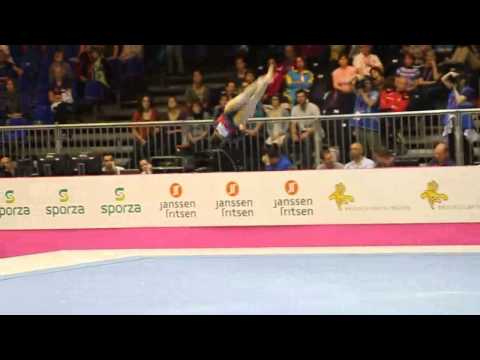 Larisa IORDACHE ROU, Floor Senior Qualification, European Gymnastics Championships 2012