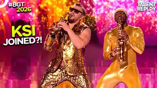 KSI Ran to the Stage to Join Epic Sax Guy!? | BGT 2026