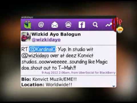 KARDINAL OFFISHALL AND WIZ ON A SONG (Nigerian Entertainment News)