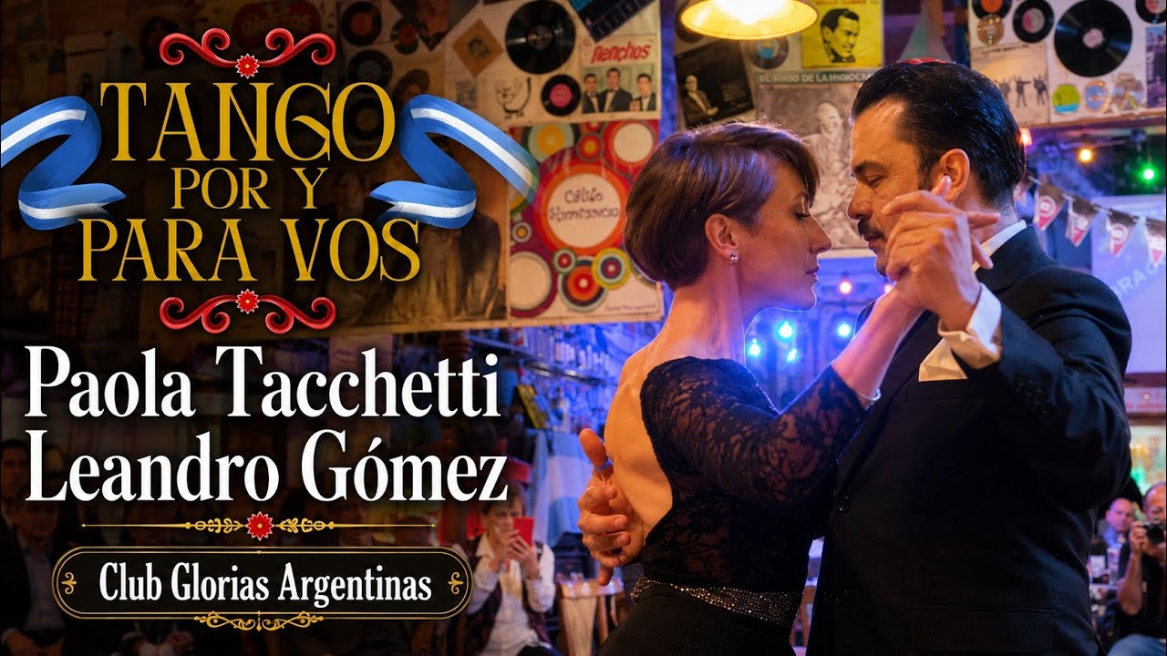 Que nunca me falte (Tanturi) Paola Tacchetti y Leandro Gómez. Milonga Febril y Amante 13jul26 (3/4)