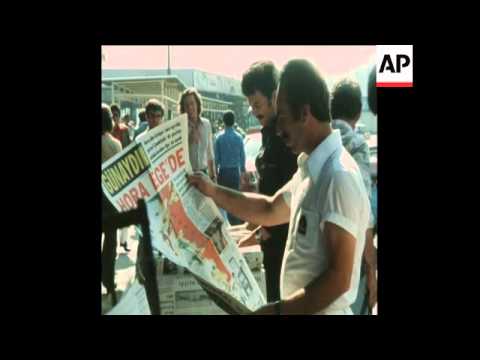 SYND 25 7 76 REACTION OF PEOPLE TO PROGRESS OF SURVEY SHIP 'HORA' or 'SISMIK 1'