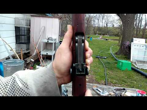 Sighting in an old 303 British Enfield. 100 yards