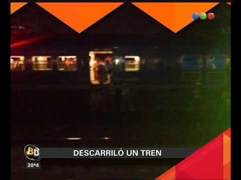 Descarriló un tren - Telefe Noticias