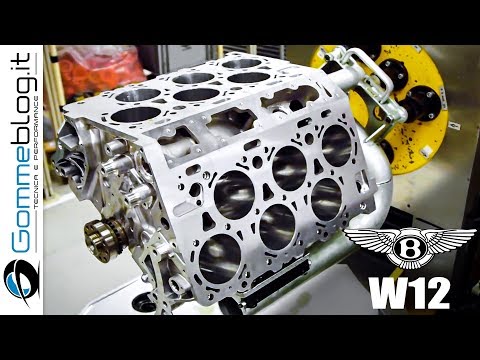 Bentley W12 Engine - PRODUCTION ASSEMBLY