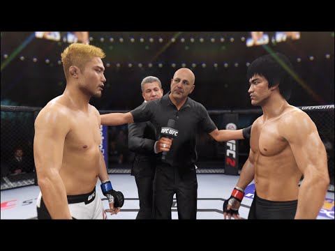 Bruce Lee vs. Takanori Gomi - Epic Fight in Octagon UFC 🔥🐲