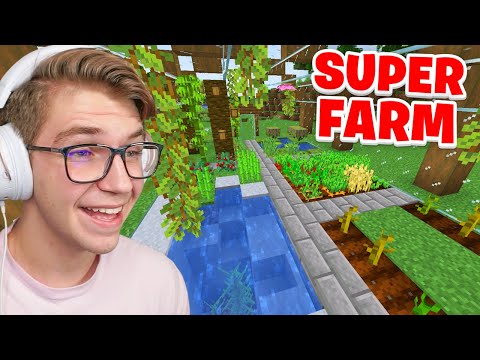 Craftnite 2: Episode 19 - I Made A Farm with EVERY CROP in Minecraft!
