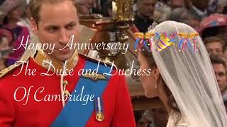 The Duke and Duchess Of Cambridge Celebrate 8th Wedding Anniversary