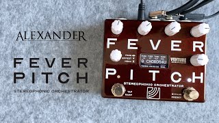 Video thumbnail for Alexander Pedals Fever Pitch - Stereo Pitch Shifter / Orchestrator by Do Noise