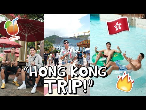 "HONG KONG TRIP!" 🇭🇰✈️ (OCEAN PARK & WATER WORLD HK) 🎢🛝
