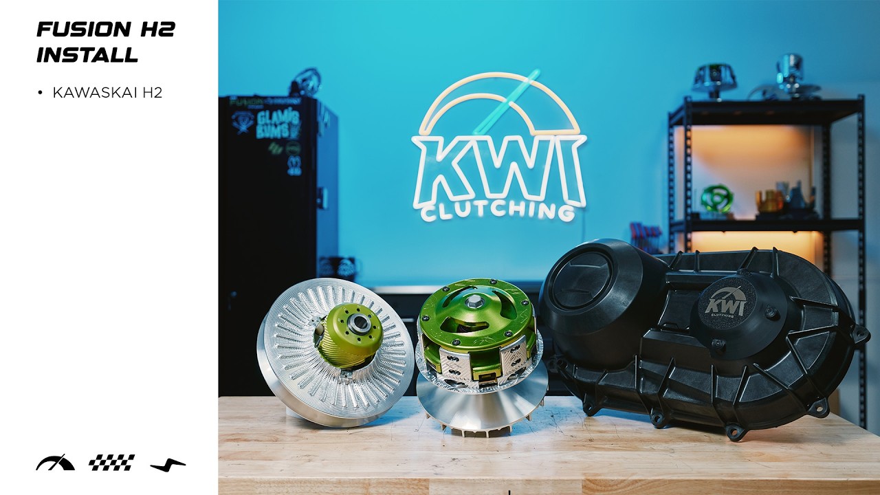 KWI Fusion H2 Primary & Secondary Clutch Install Guide | Kawasaki H2 CVT Upgrade