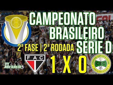 [Série D '18] 2ª Fase | Ferroviário AC 1 X 0 Cordino EC | Narr.: Dênis Medeiros | TV ARTILHEIRO