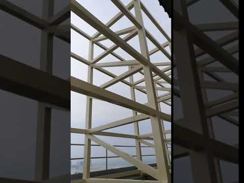 Steel Structural Rack (After Painting)