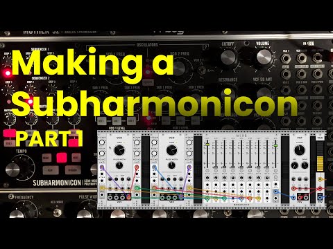 Recreating a Moog Subharmonicon - Part 1 : Software Emulation in VCV Rack