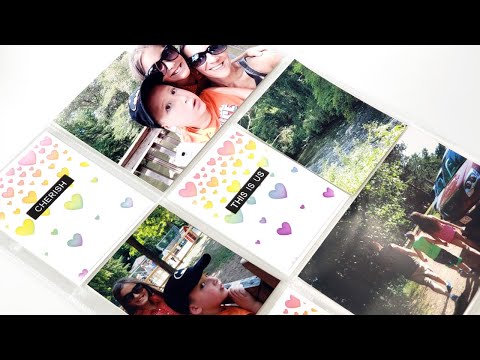 Quick Die Cut Words for Scrapbooking | Building Blocks Memories with Taylored Expressions