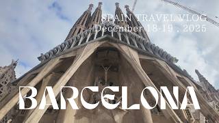 旅行VLOG：スペイン🇪🇸バルセロナ｜食旅最高｜タパスバーはしご｜#目指せ月一旅行✈︎第九弾