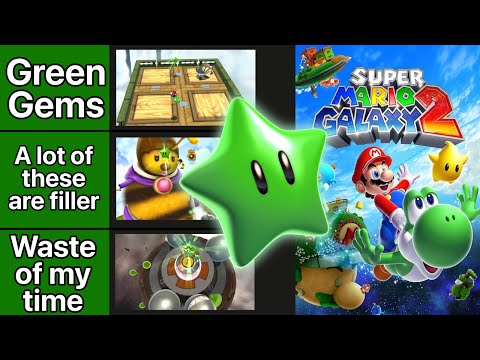 Ranking Every Green Star in Super Mario Galaxy 2