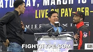 (FIREWORKS!) DAVID BENAVIDEZ AND J&#39;LEON LOVE GO AT IT IN HEATED ALTERCATION; TRADE NASTY INSULTS