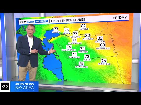 First Alert Weather Friday night forecast 5-18-23