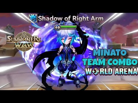 Minato Team Combo in World Arena Ep. 3 - Summoners War