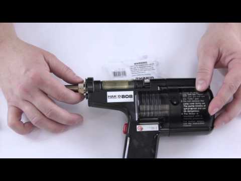 Hakko 808 Unboxing Desolder Tool Kit Desolder Tip 4