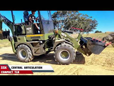 Rough Terrains? EASY! Take A Look At The 33X MCM Compact TLB Taking Care of Business 😎