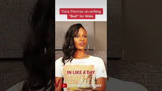#tiarathomas on writing #bad for @wale #songwriter #hiphopculture #musician #wale #contentcreator