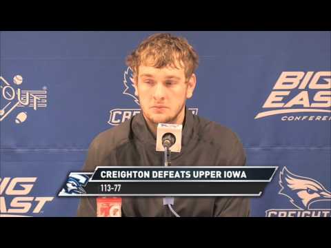 Creighton Men's Basketball vs. Upper Iowa Press Conference