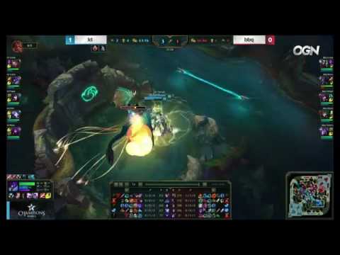BBQ Olivers Vs KT Rolster Game 2 HIGHLIGHTS LCK 2017 Spring Split