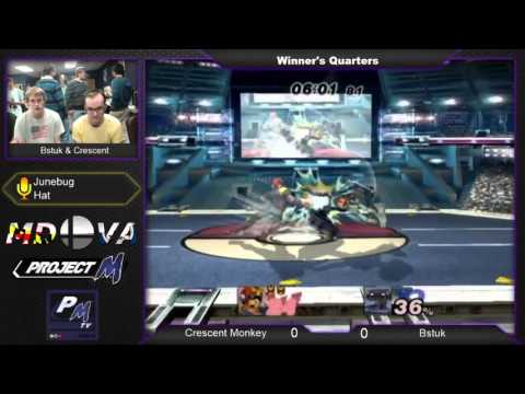 SPM01: Singles - Bstuk (Rob) vs. Crescent Monkey (C. Falcon)