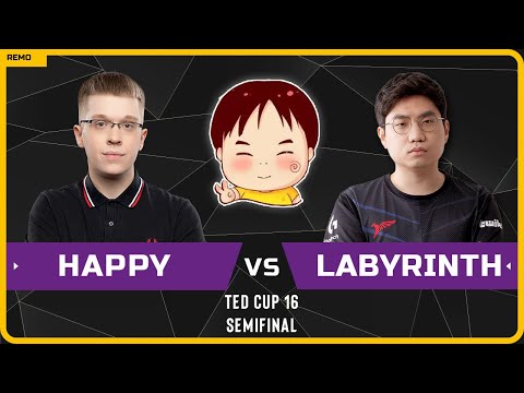 WC3 - [UD] Happy vs LabyRinth [UD] - Semifinal - TeD Cup 16