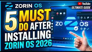 Zorin OS 설치 후 반드시 해야 할 5가지 2026